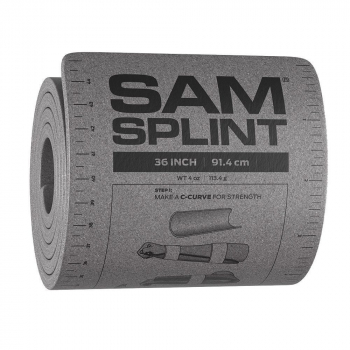 Sam Splint Splintschiene grau gerollt